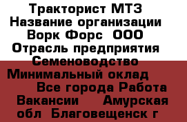 Тракторист МТЗ › Название организации ­ Ворк Форс, ООО › Отрасль предприятия ­ Семеноводство › Минимальный оклад ­ 42 900 - Все города Работа » Вакансии   . Амурская обл.,Благовещенск г.